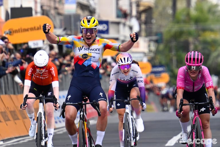 Lotte Kopecky is back on top at Milan-San Remo