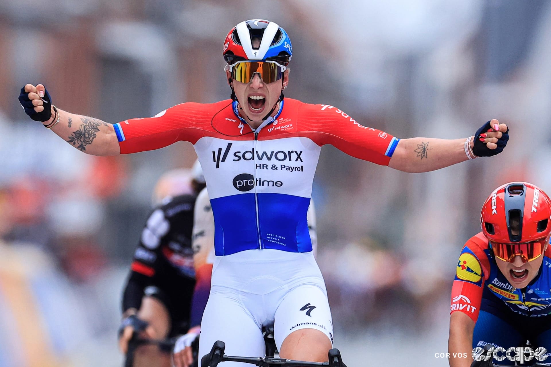 Wiebes takes third consecutive victory at In Flanders Fields-In Wevelgem