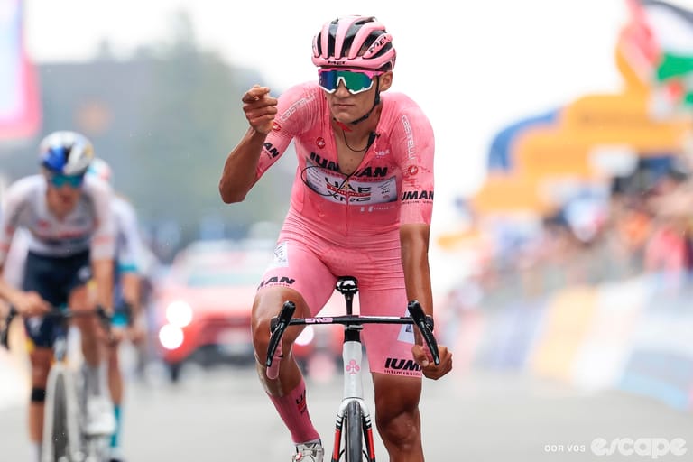 Del Toro says he 'forgot' Van Aert was up the road on the day he lost the Giro d'Italia