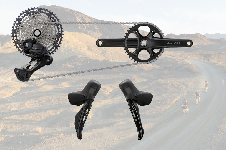 Shimano’s new GRX RX717 Di2 is Deore and 105 in gravel guise